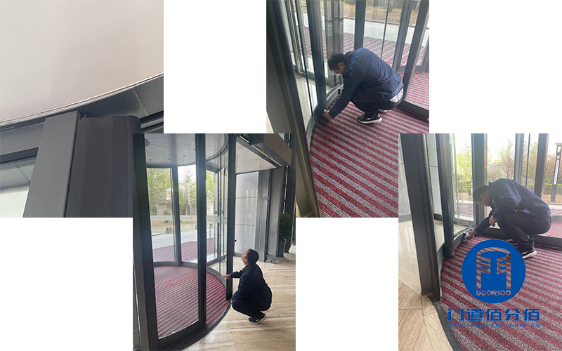 中鐵公司旗下大廈自動門維修保養服務過程 中鐵公司旗下大廈自動門維修保養服務過程