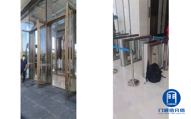 大廈進出口超高地彈門維修與內部速通門巡檢