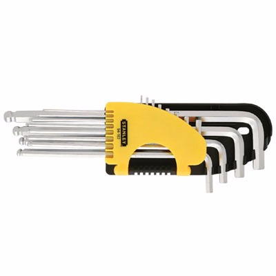 9件套公制特長球頭內六角