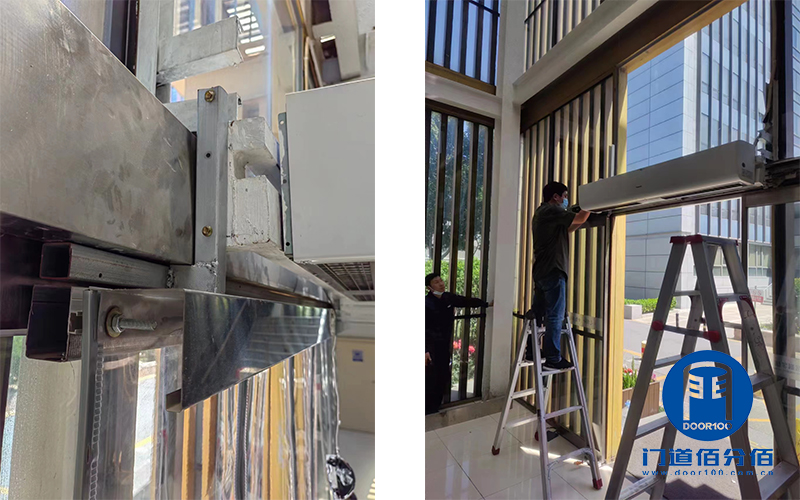 松下自動門配件皮帶、掛輪組件維修案例 松下自動門配件皮帶、掛輪組件維修案例