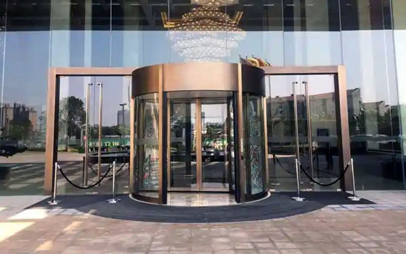 旋轉門安裝質量評估